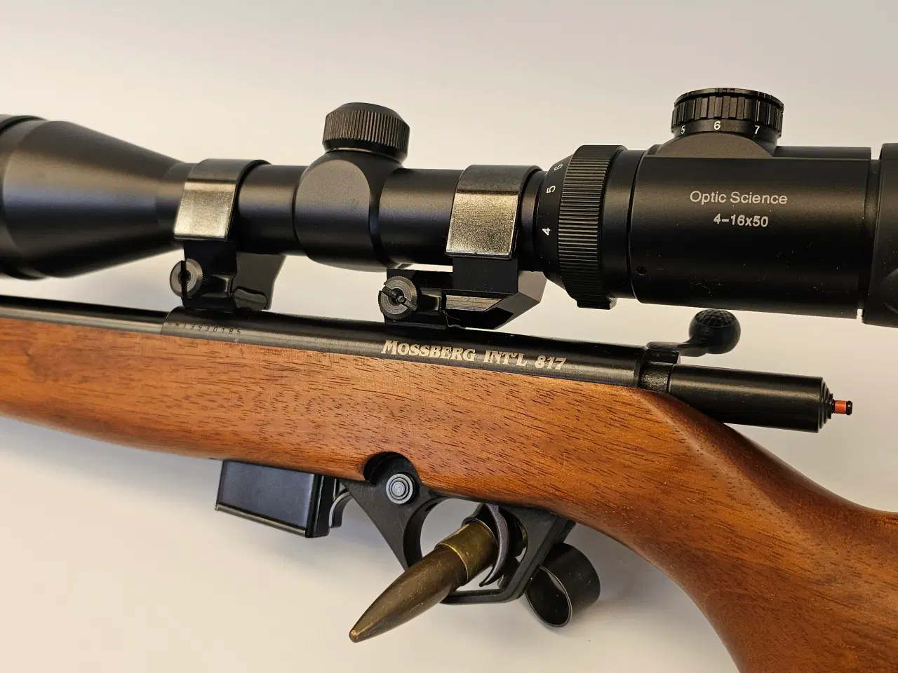 Billede 2 - Mossberg INTL 817 riffel i .17 HMR. 