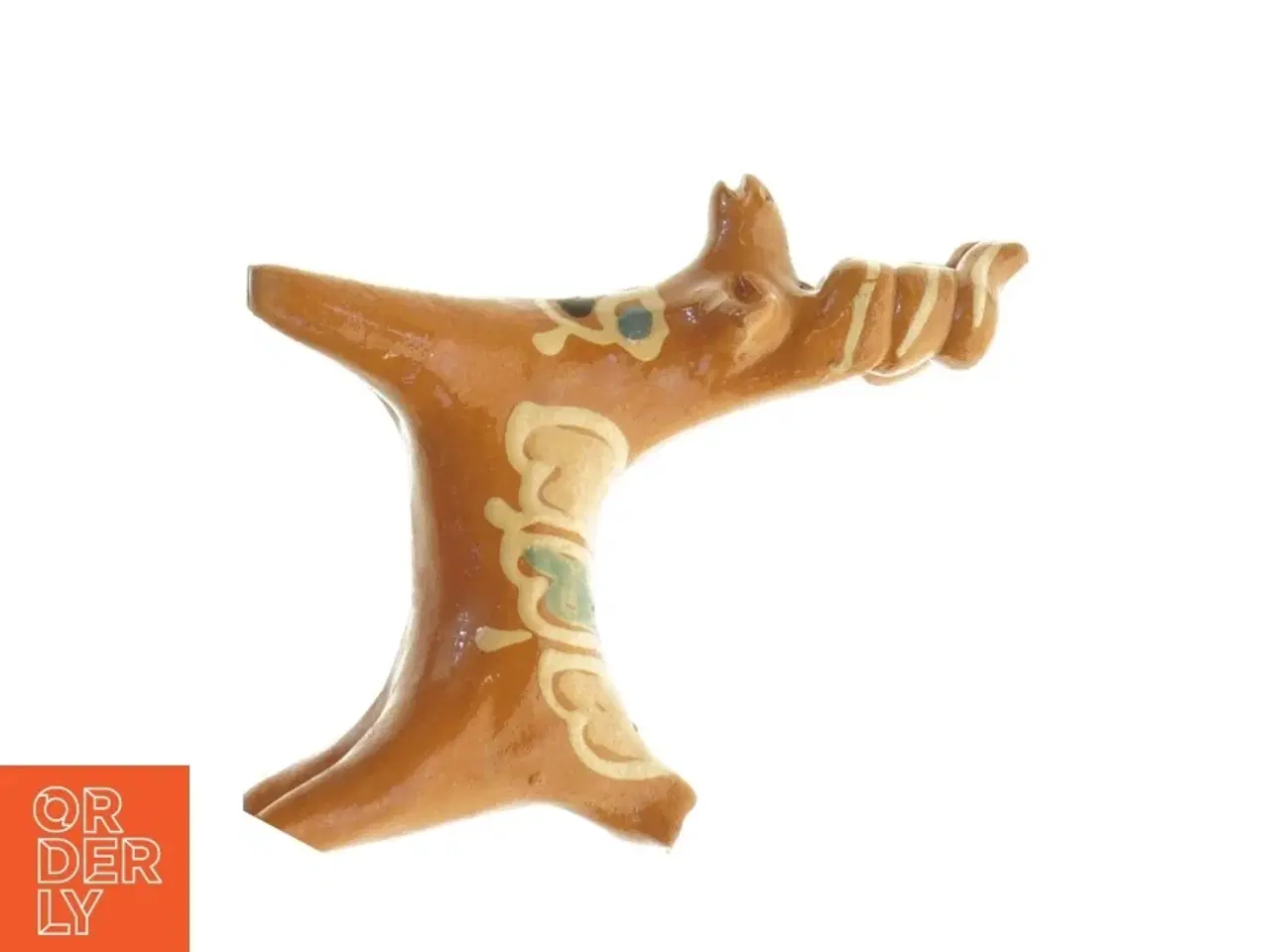 Billede 5 - Piv-i-røv Keramik figur Kudu Antilope Hjort (str. 10,5 x 13 cm)