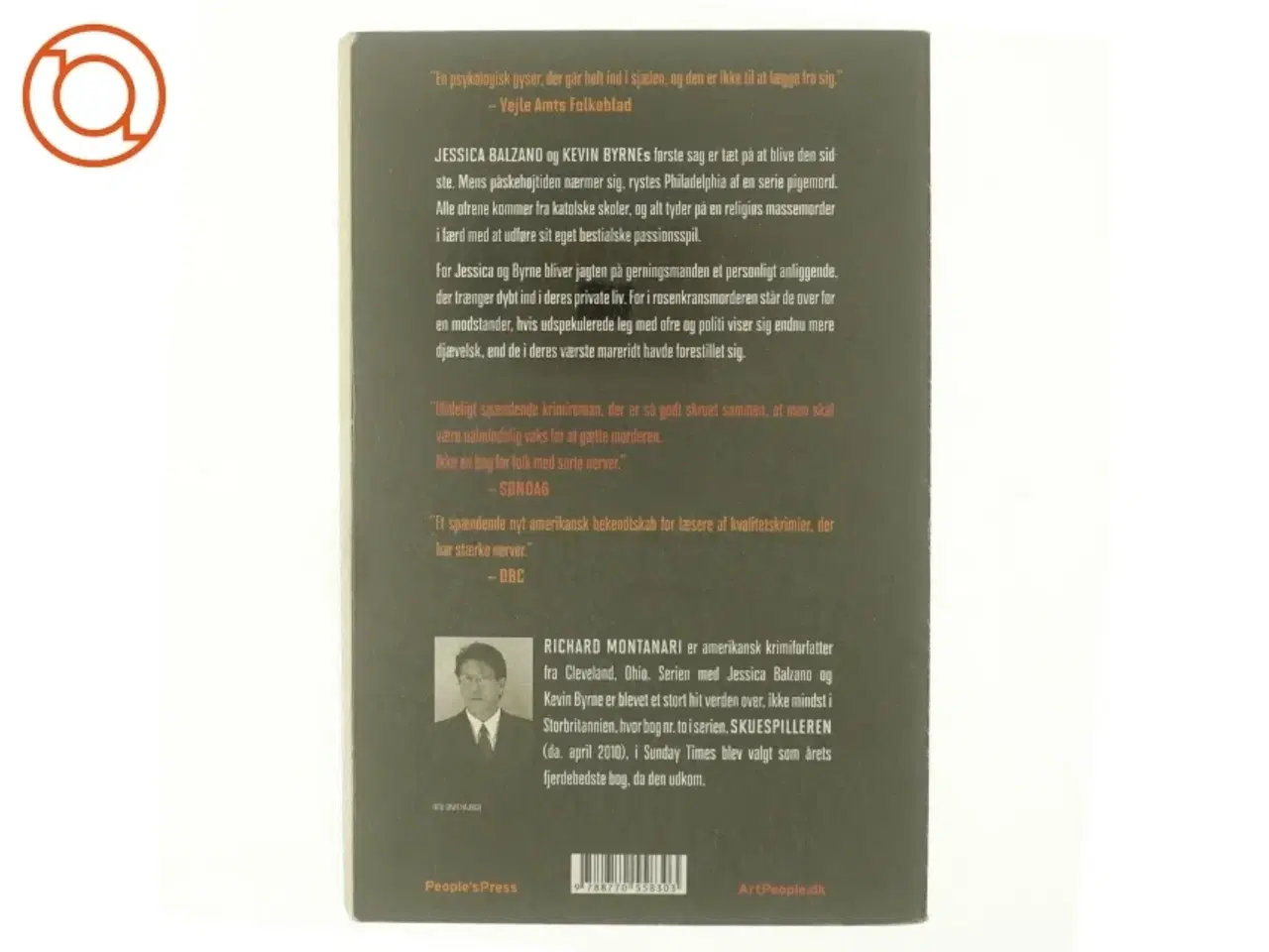 Billede 3 - Rosenkrans-mordene : krimi af Richard Montanari (Bog)