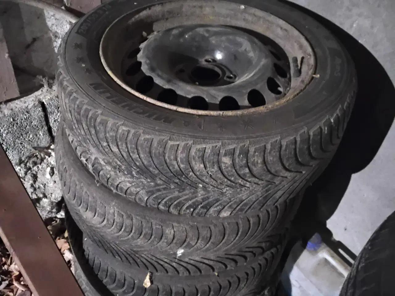 Billede 1 - Vinterhjul 205/55 R 16