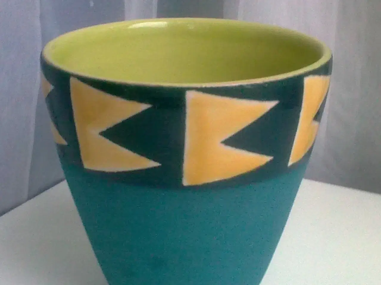 Billede 1 - Krus keramik brugskunst signeret