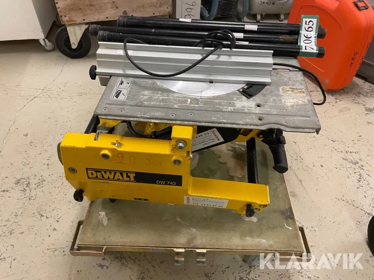 Billede 3 - Bordrundsav DEWALT DW743
