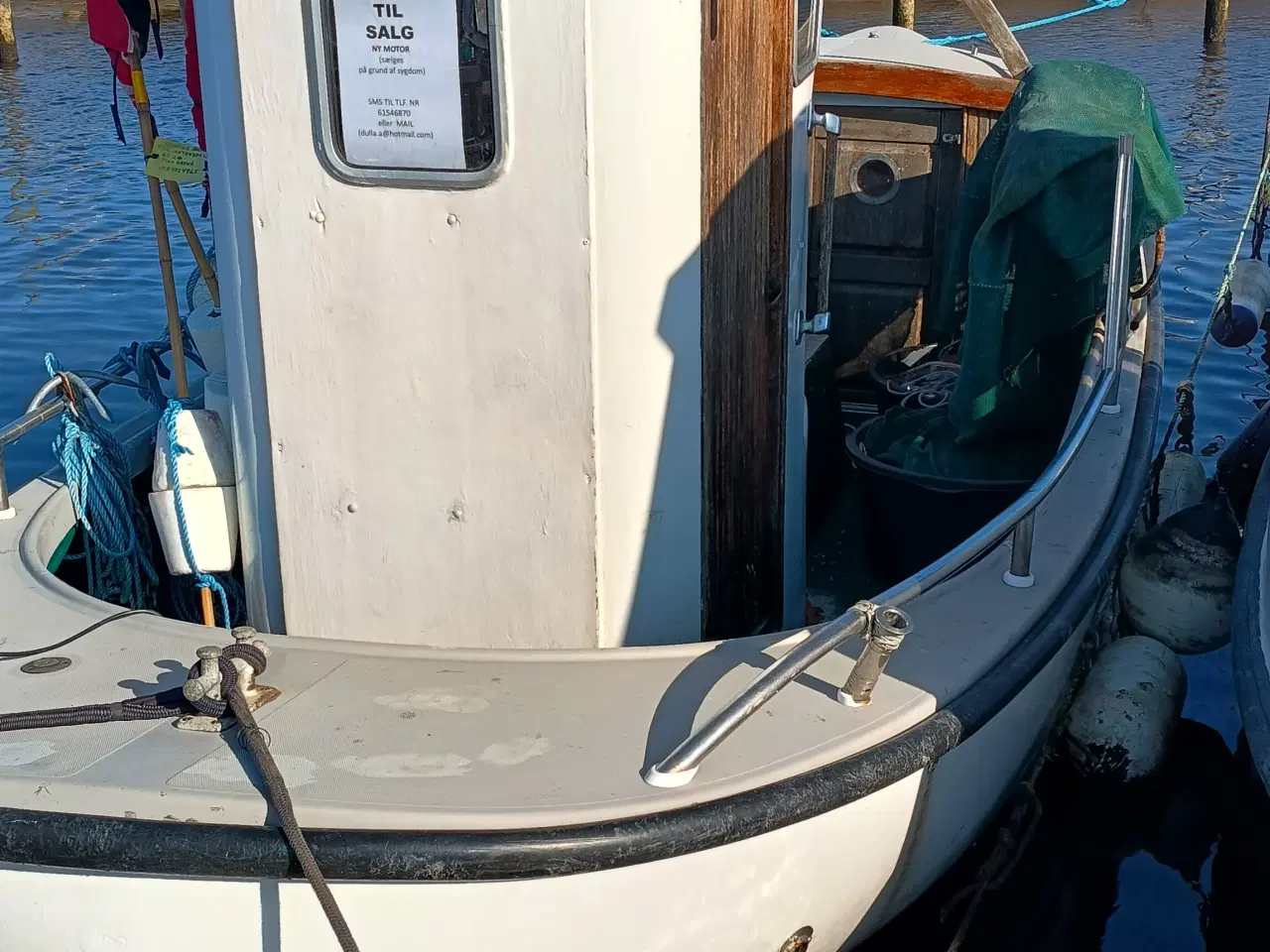 Billede 3 - JOLLE  med ny VETUS m-line , 27 hk. motor
