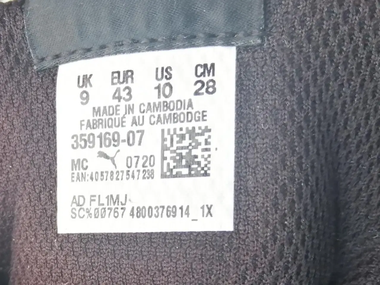 Billede 5 - PUMA SNEAKERS, STR. 43/UK 9, I FLOT STAND