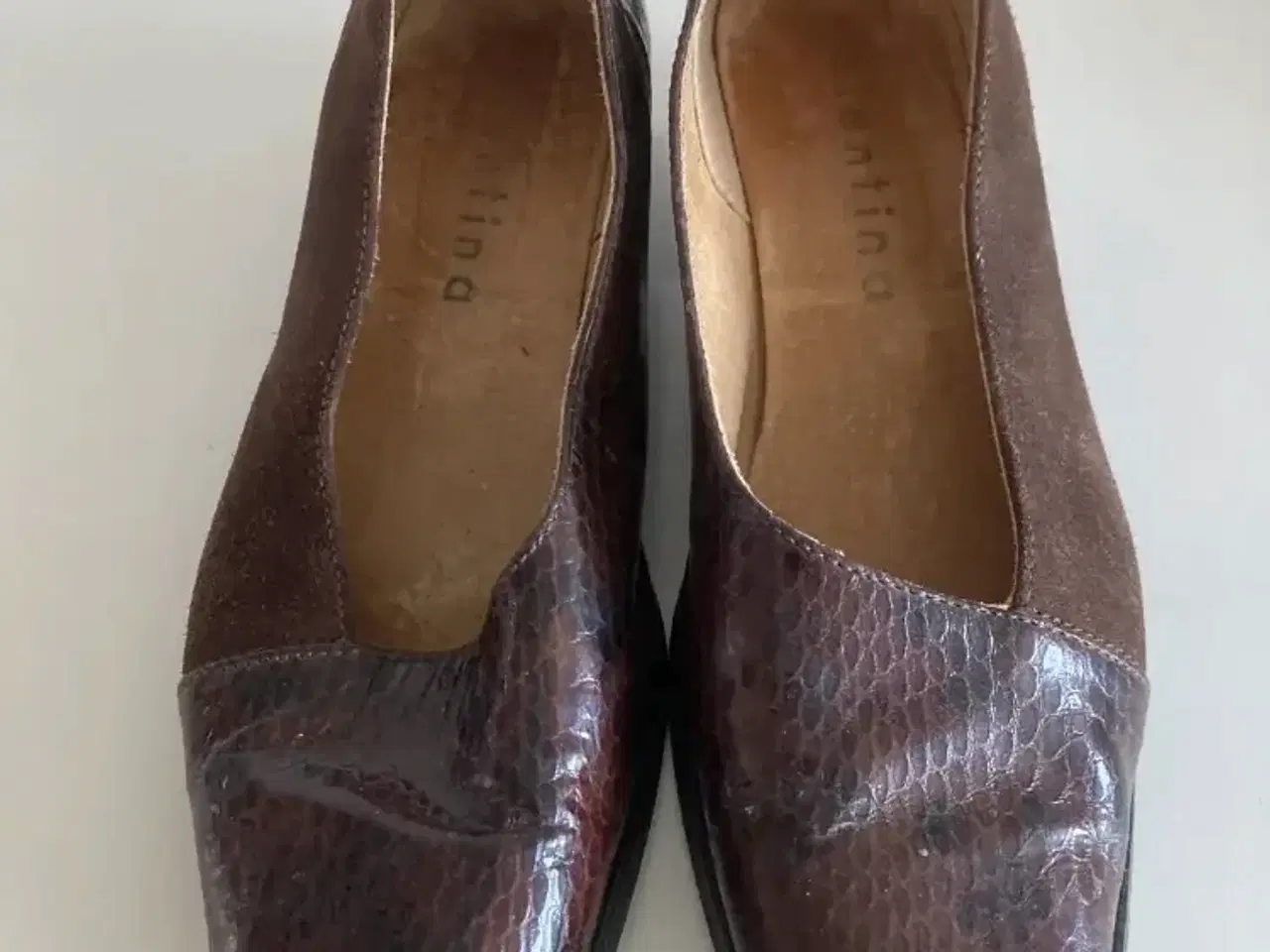 Billede 3 - Brune Retro pumps str 37