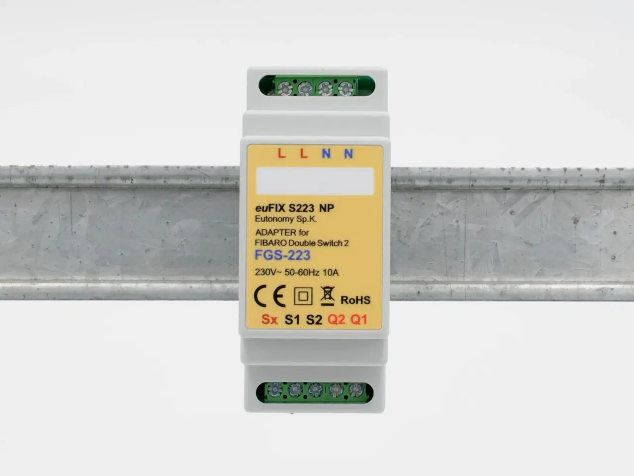 Billede 1 - euFIX S223NP Dinskinne adapter passer til FIBARO D