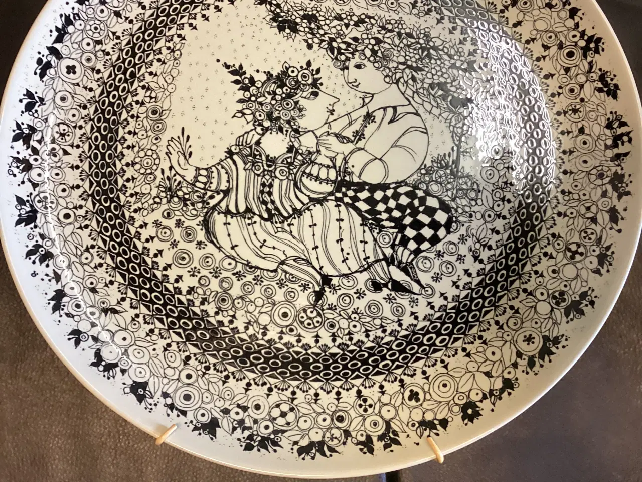 Billede 4 - 4 stk platter de 4 årstider 
