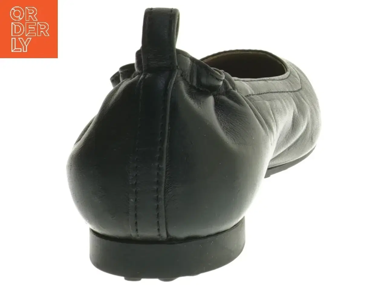 Billede 2 - Roccamore Sort ballerina sko i kalveskind størrelse 36 fra Roccamore (str. 36 )