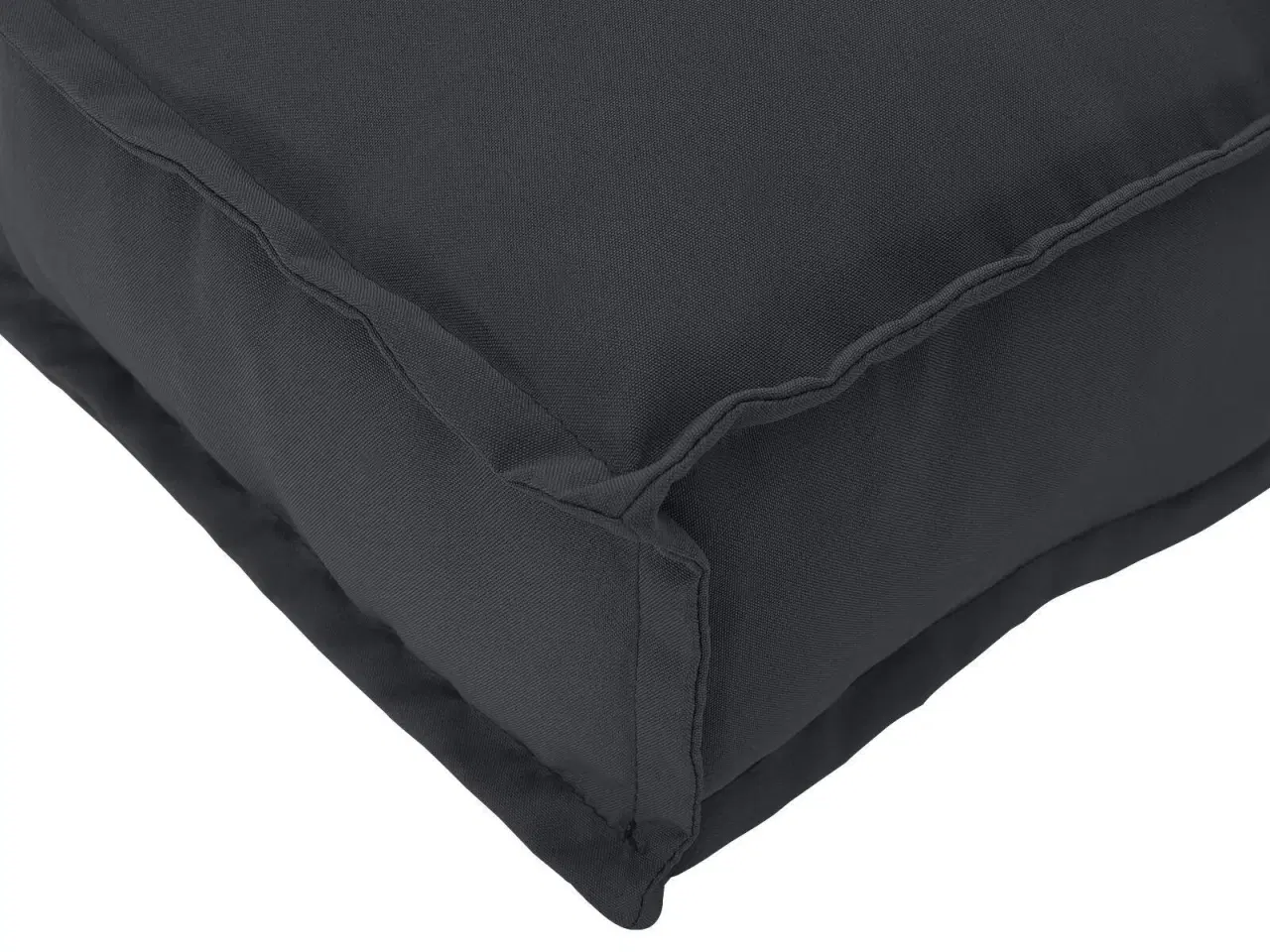 Billede 6 - Pallepude til sæde/rygsort 120x60x12 cm Oxford stof