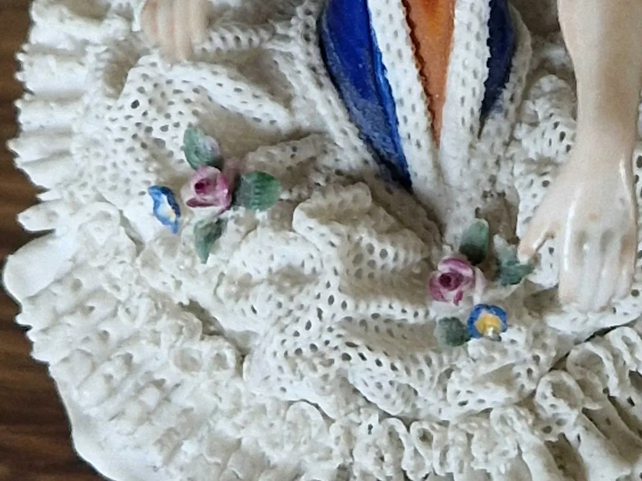 Billede 7 - Yndig antik ballerina fra ca 1920 i porcelæn 