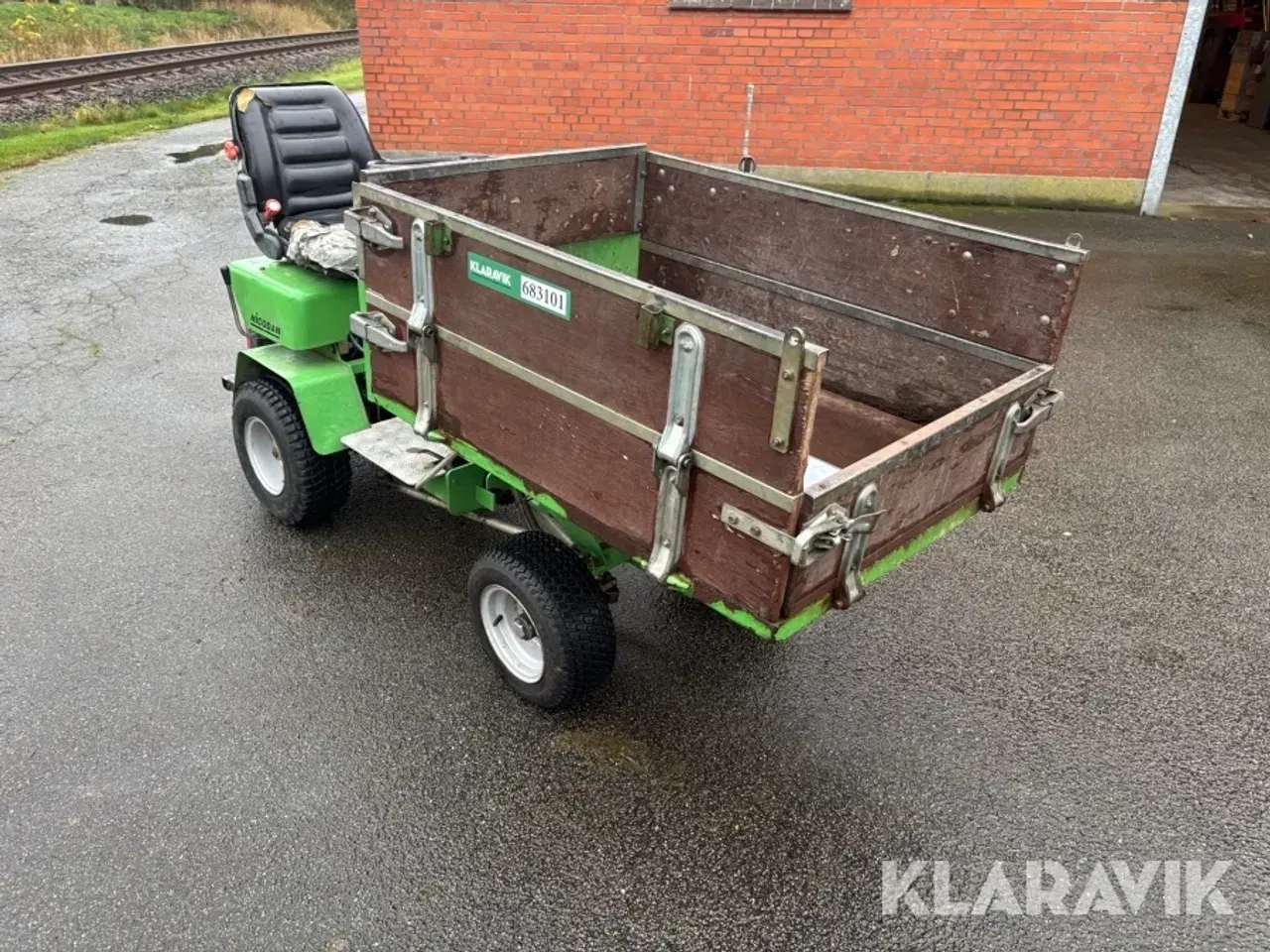 Billede 9 - Mini Dumper Nicodan 450 H med hydraulisk tiplad
