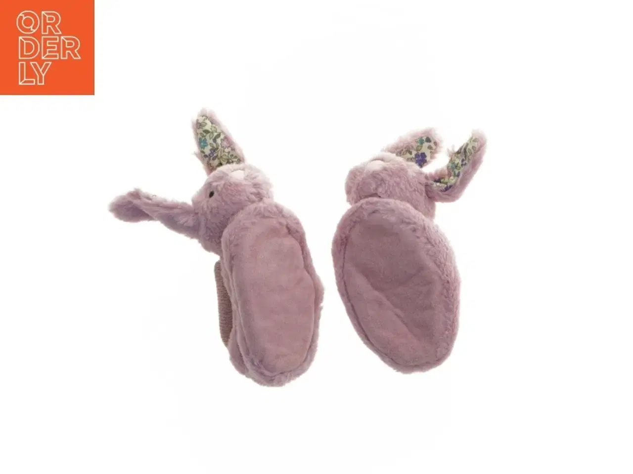 Billede 2 - Bløde kaninformede tåvarmer fra Jellycat (str. 11 cm)