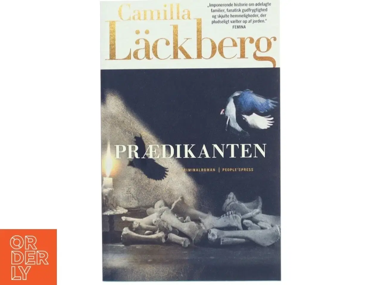 Billede 1 - Prædikanten : kriminalroman af Camilla Läckberg (Bog)