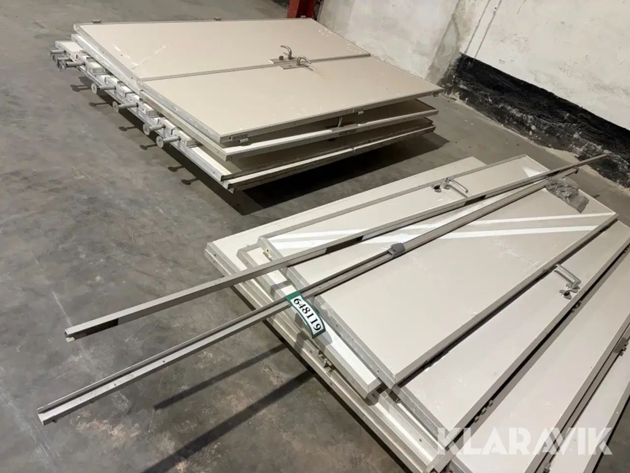 Billede 8 - Skillerumsvægge med døre 2 sektioner