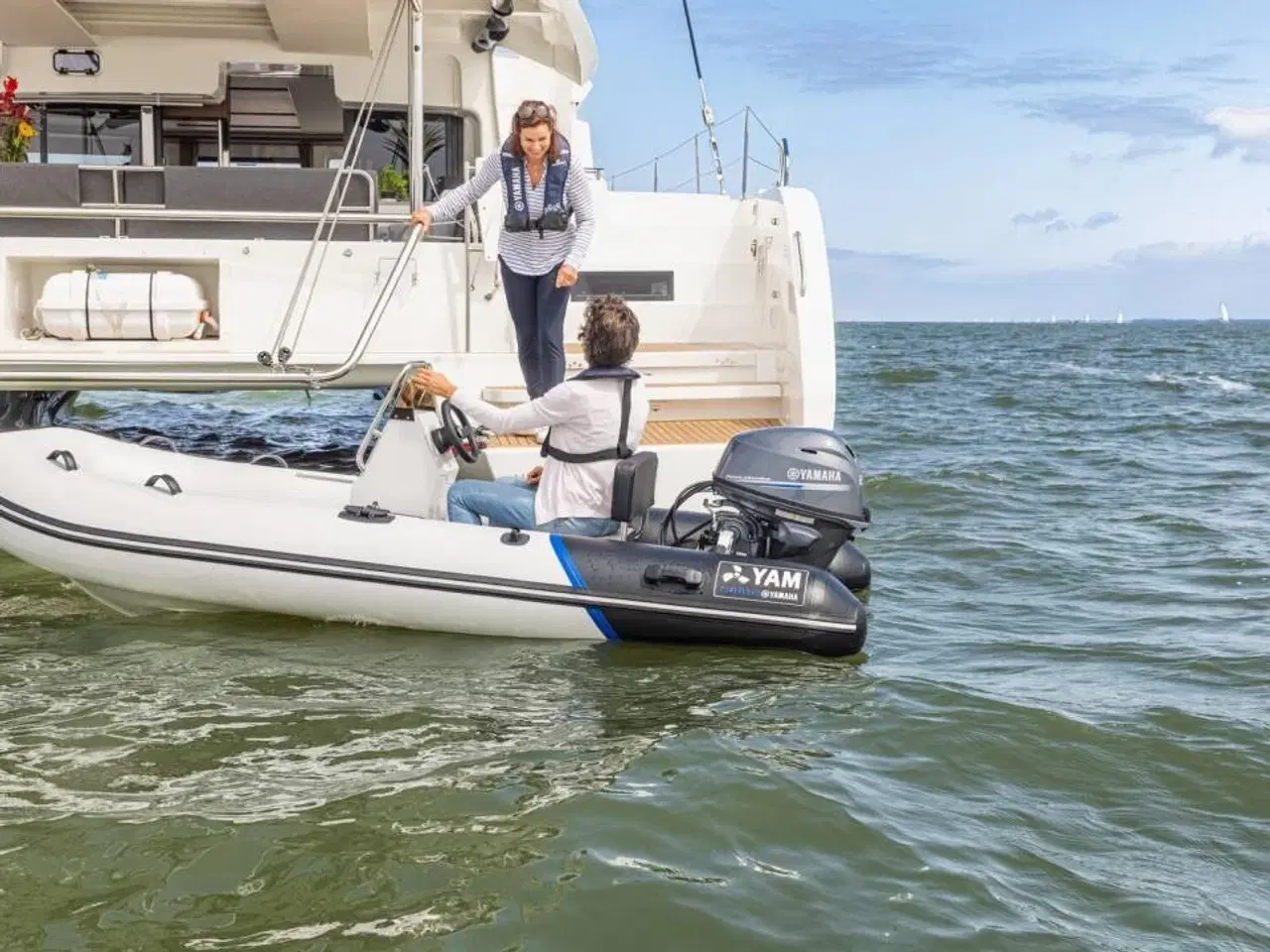 Billede 4 - YAM 350 TaF - 25 HK Yamaha m/powertrim og konsol