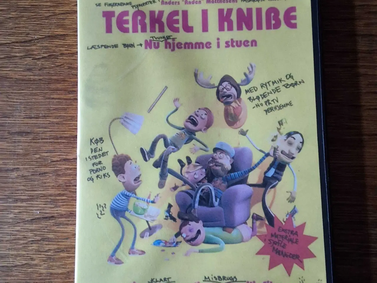 Billede 1 - TERKEL I KNIBE. Nu hjemme i stuen. DVD-familiefilm