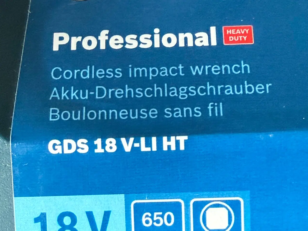 Billede 14 - Ny Bosch GDS 18V-Li HT slagnøgle i L-Boxx, 650 Nm!