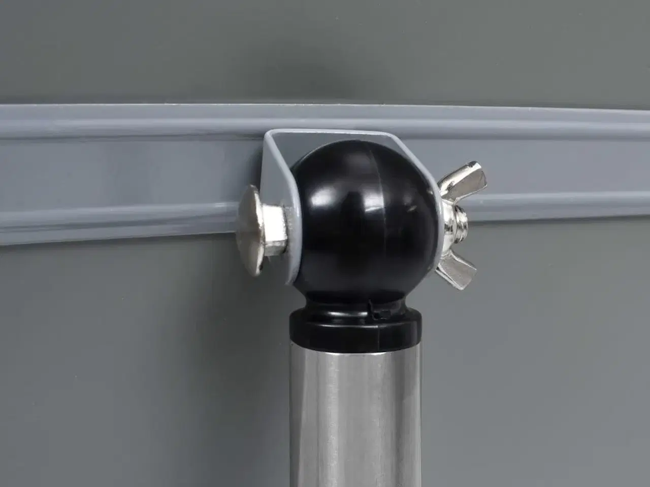 Billede 2 - Plakatstativ A4 aluminiumslegering sølvfarvet