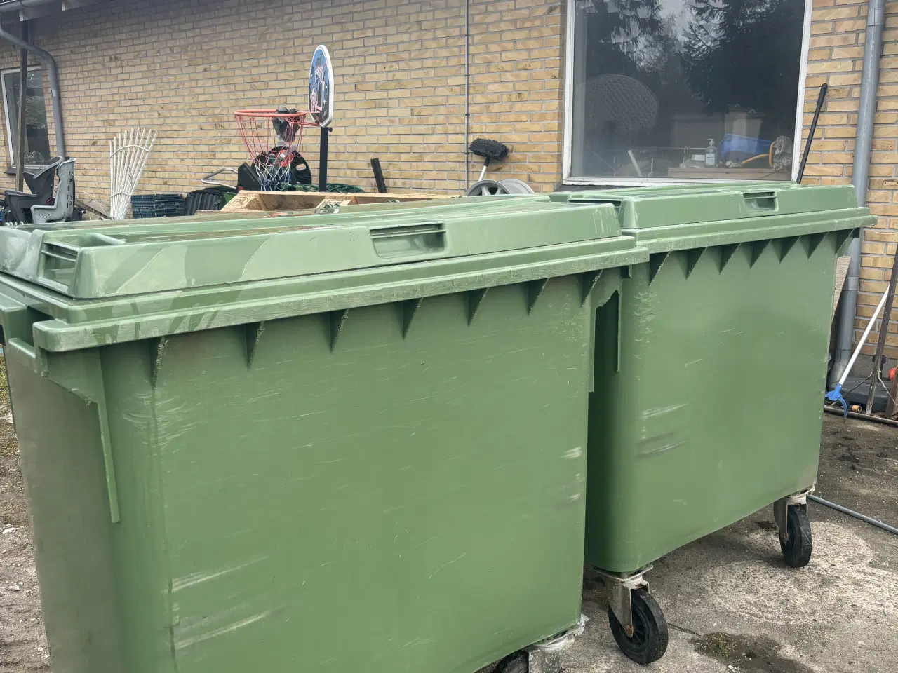 Billede 1 - 660L affaldscontainer