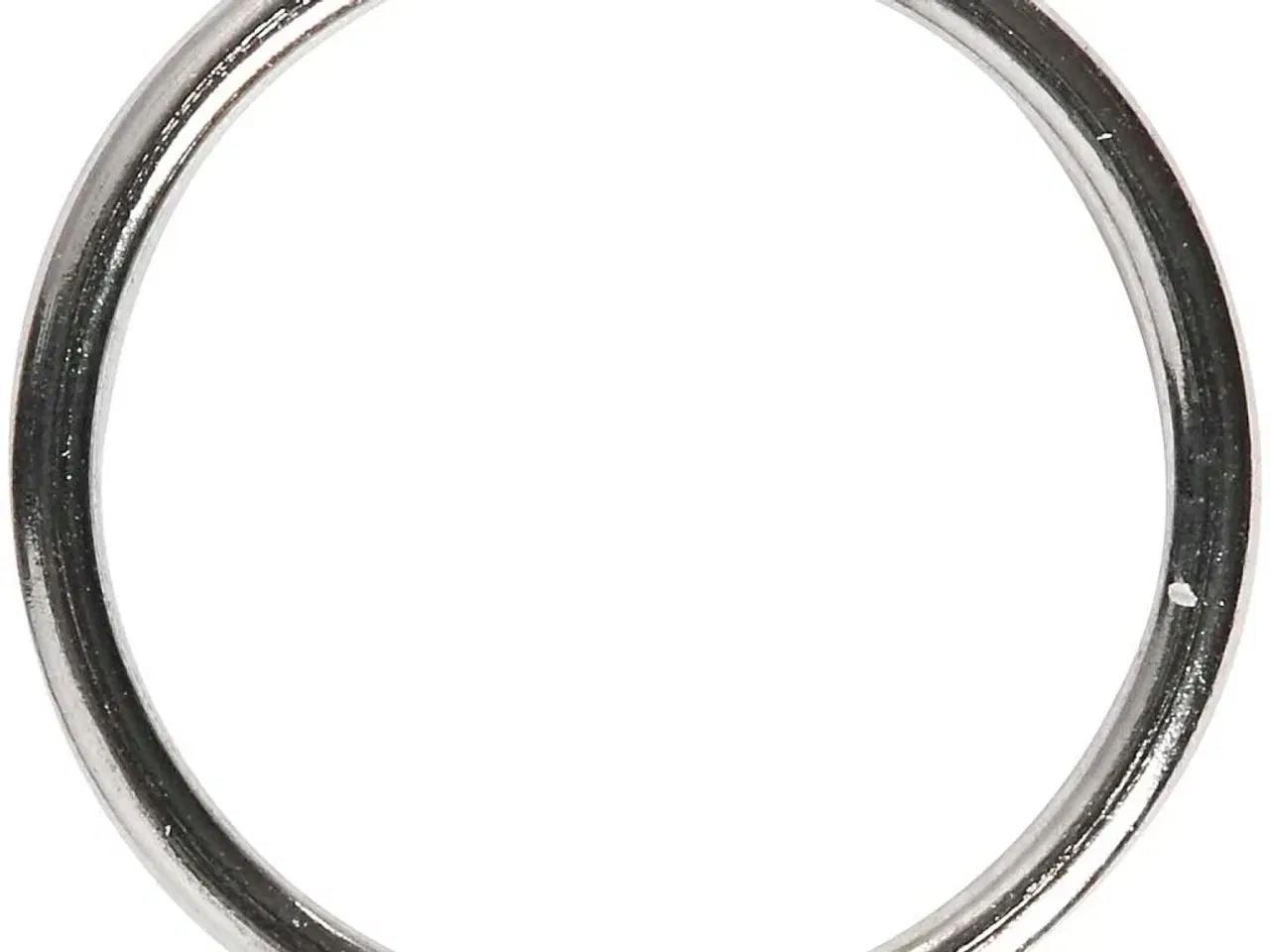 Billede 1 - Metal Nøgleringe 15 mm - 10 stk. Pakke