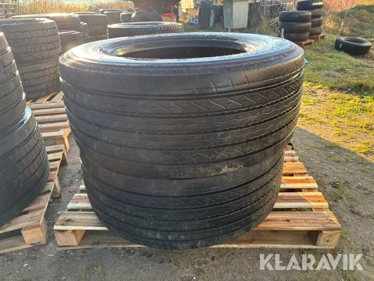 Billede 2 - Dæk Hankook AL10+ e-cube MAX – Long Haul 2 stk