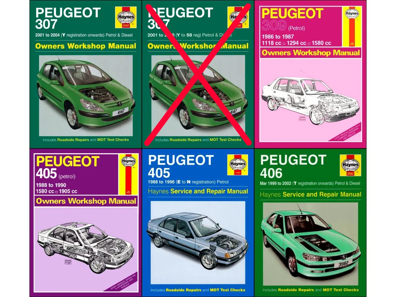 Billede 8 - Haynes - 65 Haynes Værkstedshåndbøger - 75 kr./bog