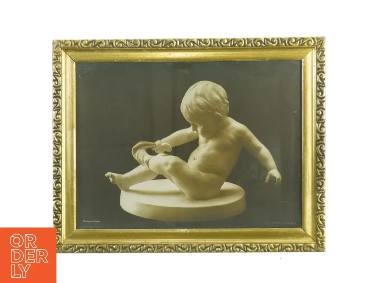 Billede 1 - Indrammet vintage fotografi (str. 47 x 37 cm og 51 x 37 cm)