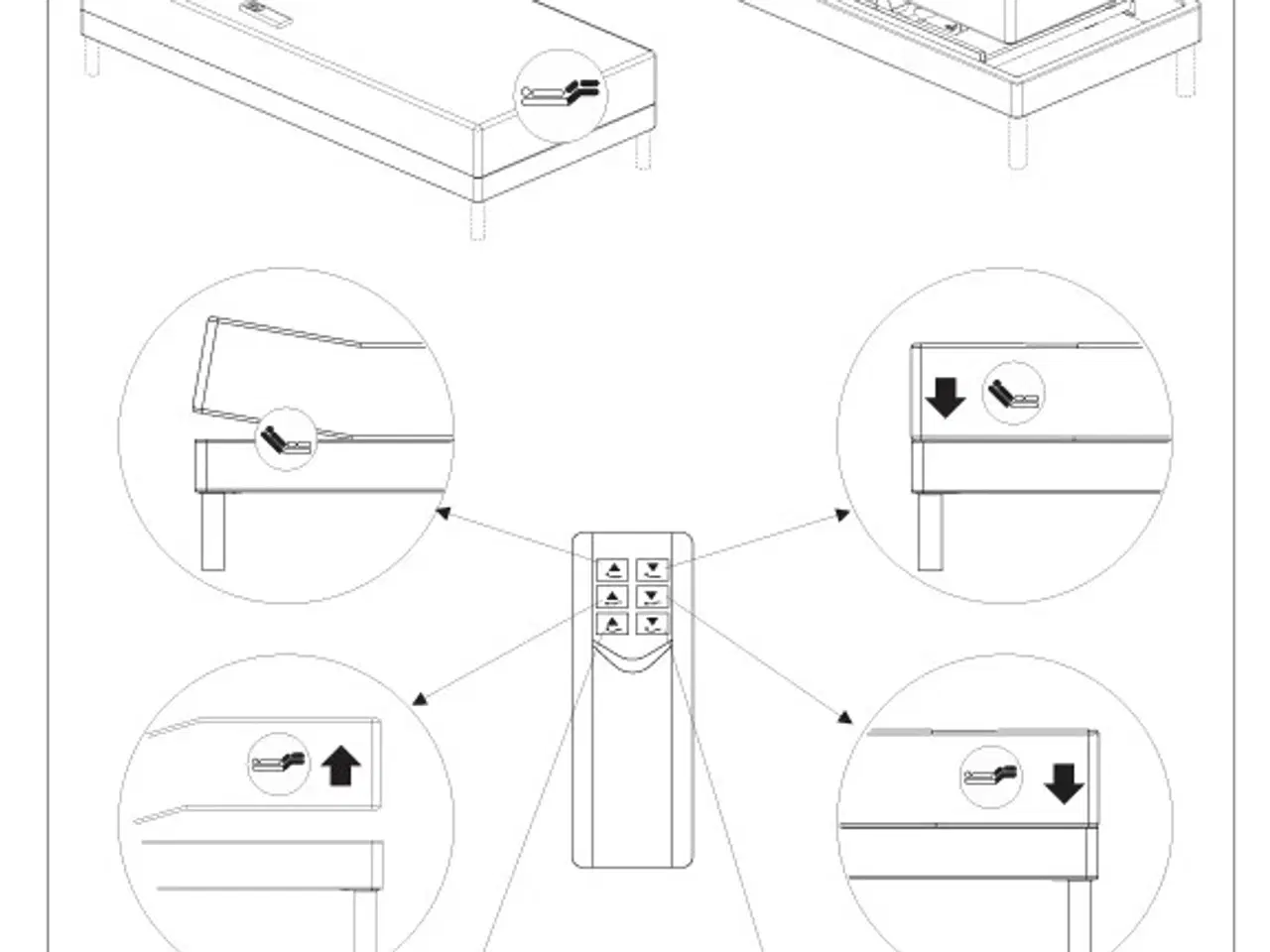 Billede 9 - Jysk 2 stk. 80x200 cm - separate Elevationssenge