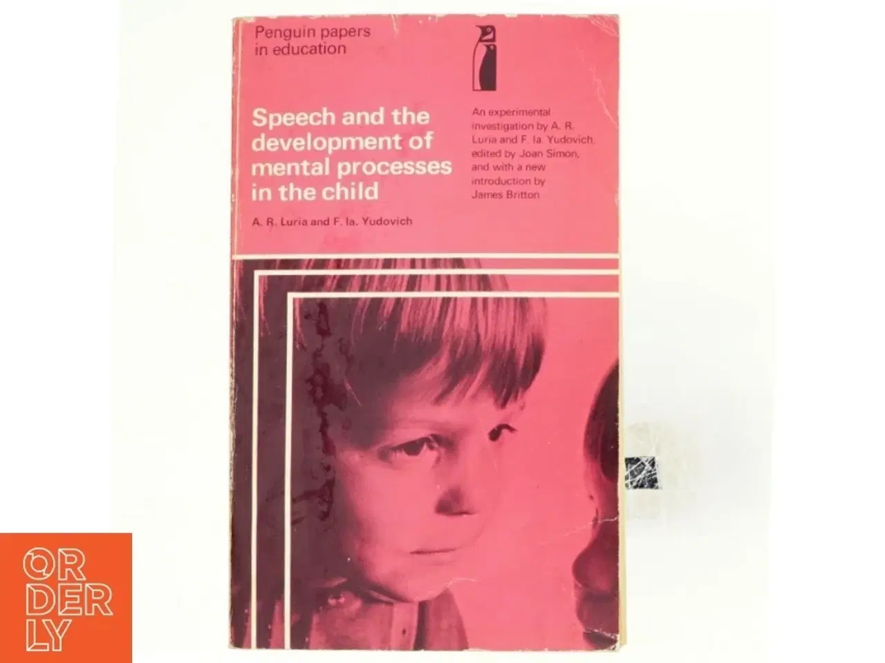 Billede 1 - Speech and the Development of Mental Processes in the Child: An Experimental Investigation Paperback – February 28, 1972 by A.R. Luria