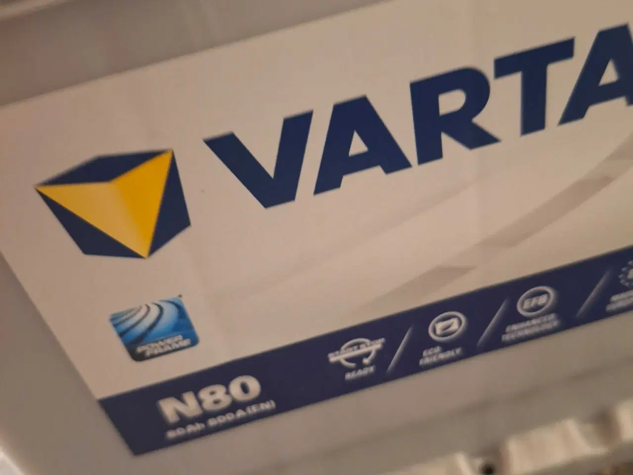 Billede 3 - Bilbatteri - VARTA Blue Dynamic EFB N80 - 580 500 