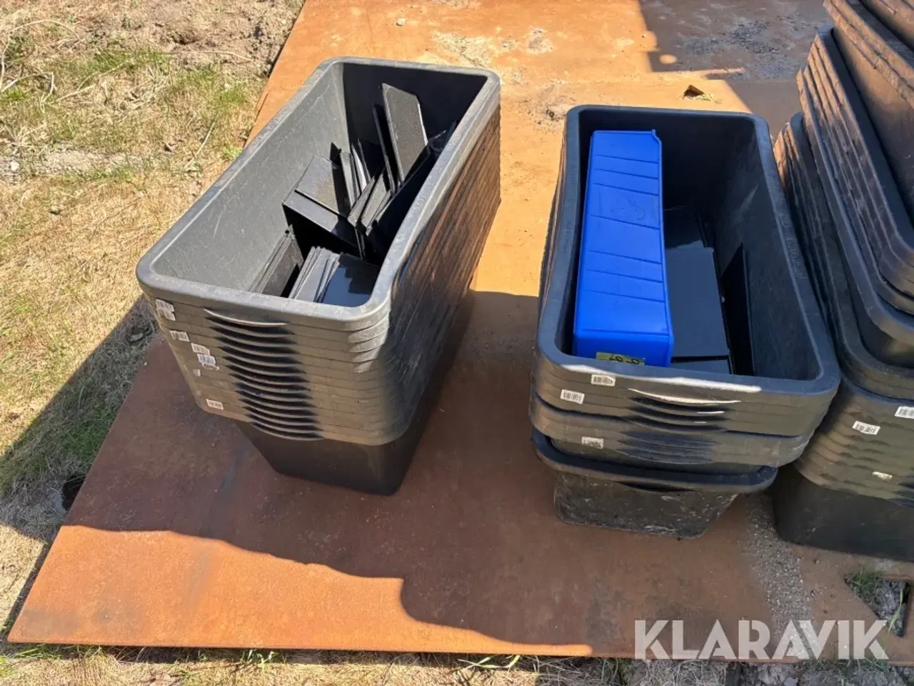 Billede 8 - Parti mørtelbaljer 65 liter182 styk