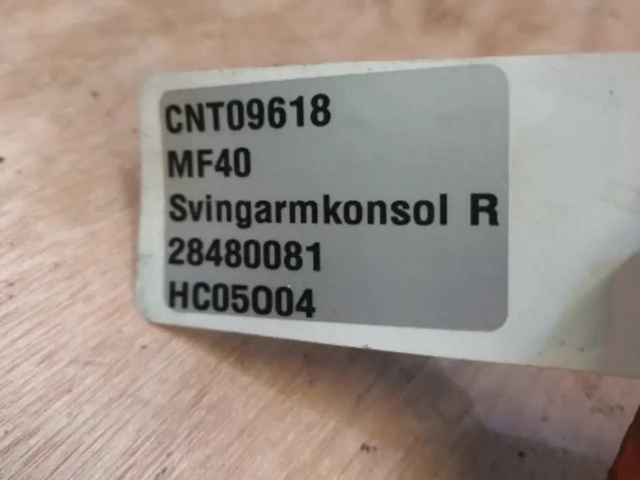 Billede 8 - Massey Ferguson 40 Svingarmkonsol R. 28480081