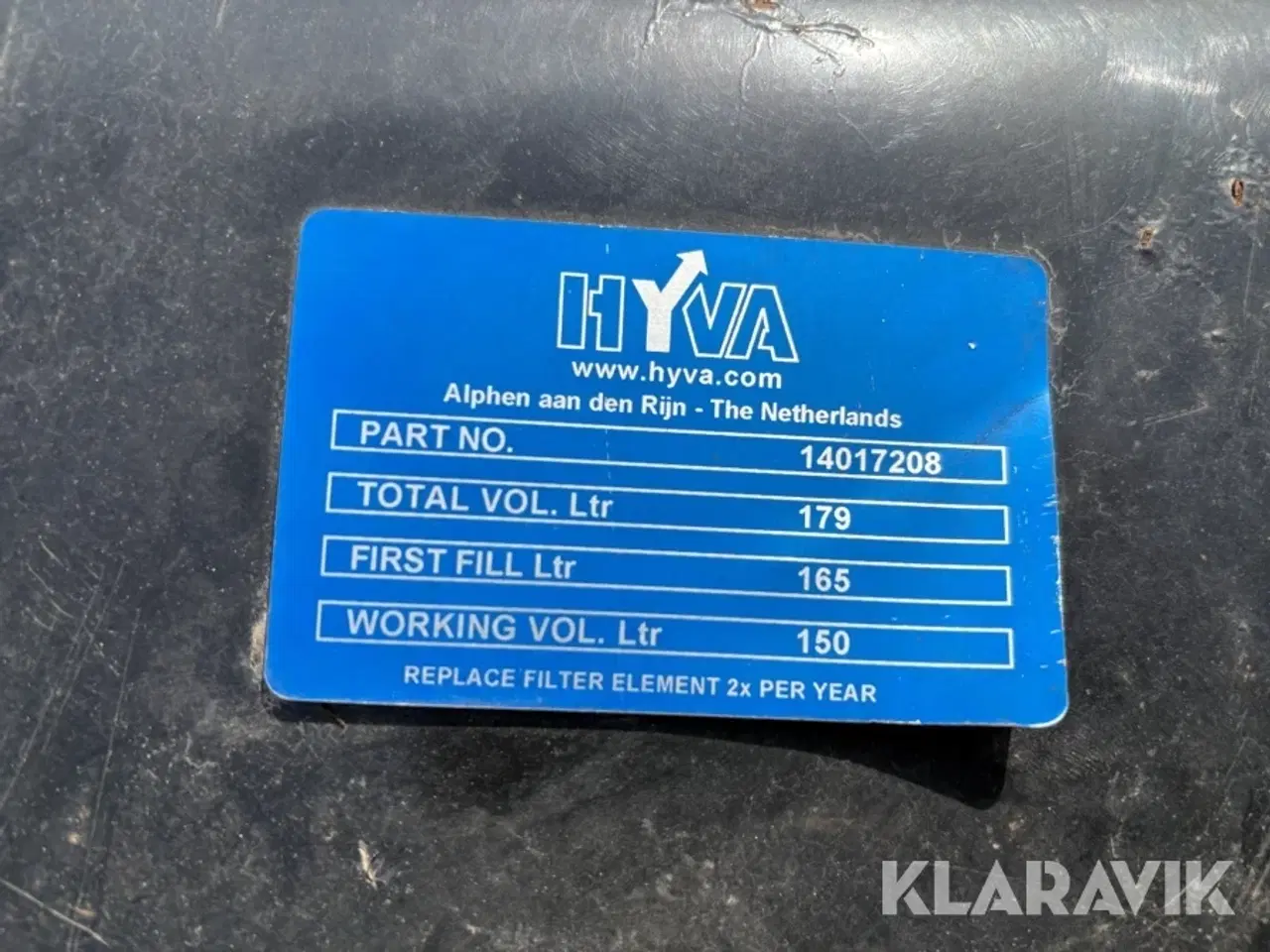 Billede 10 - Hydraulik tank Hyva