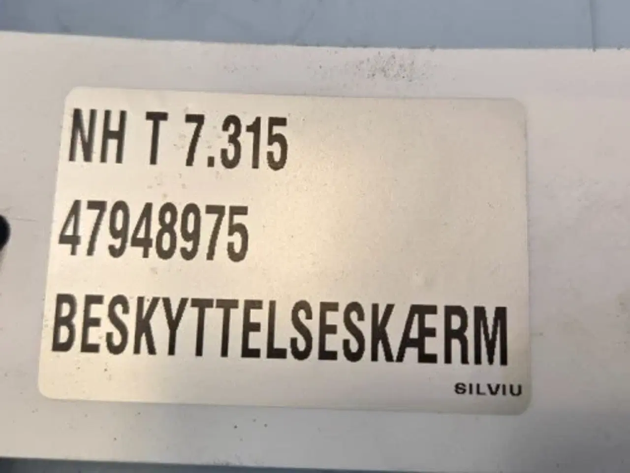 Billede 5 - New Holland T7.315 Beskyttelseskærm 47948975