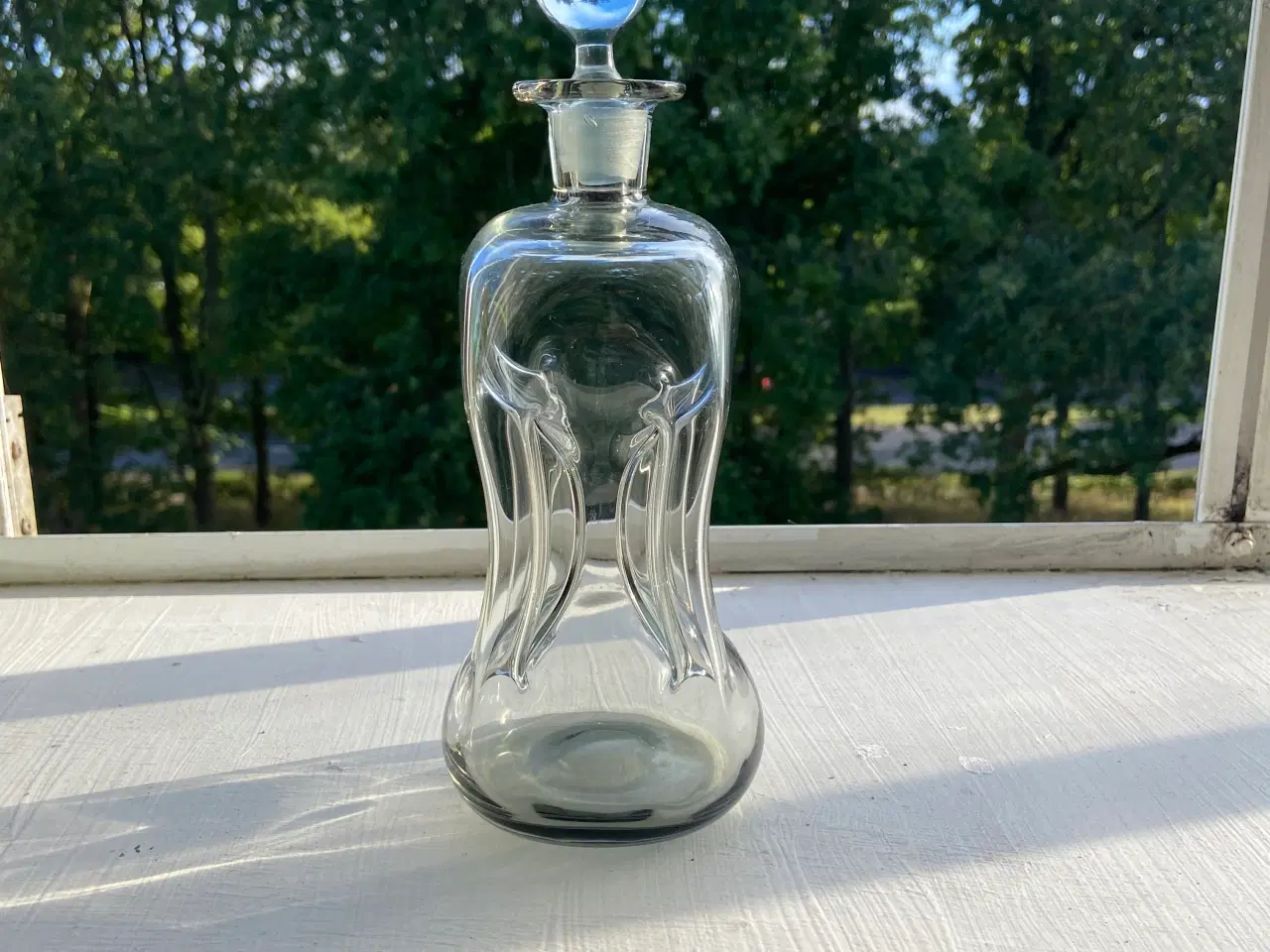 Billede 1 - Holmegaard glas klukflaske