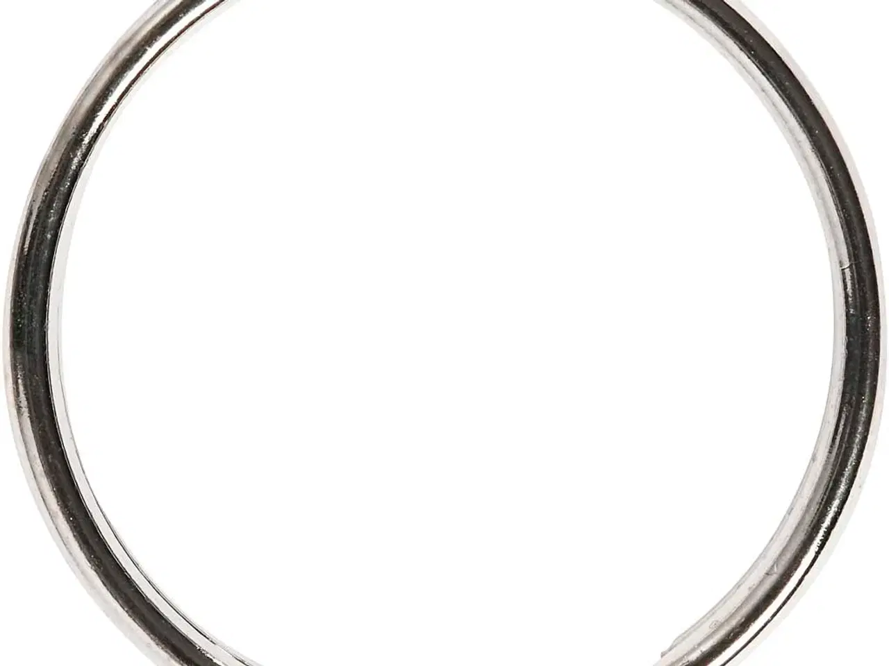 Billede 1 - Metal Nøglering 30 mm - 6 stk. Pakke