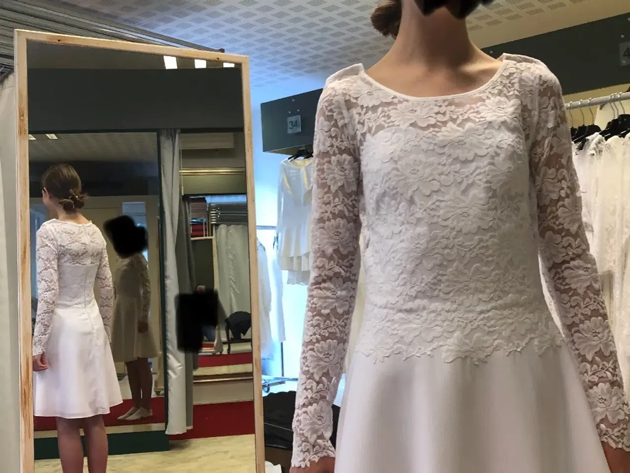 Billede 4 - Konfirmations kjole Real silk