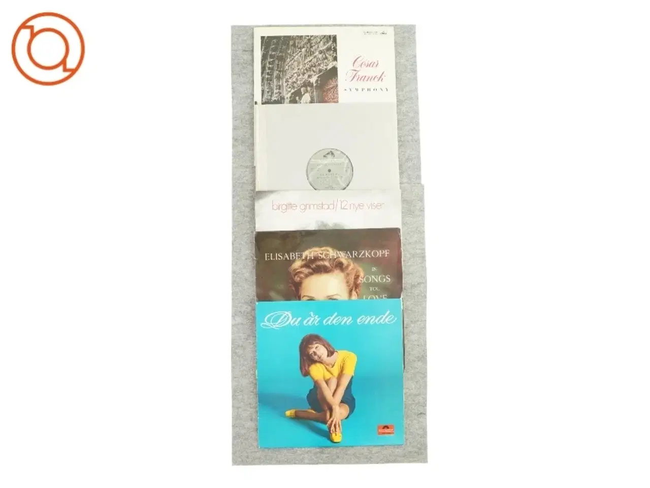 Billede 1 - 5 forskellige vinylplader