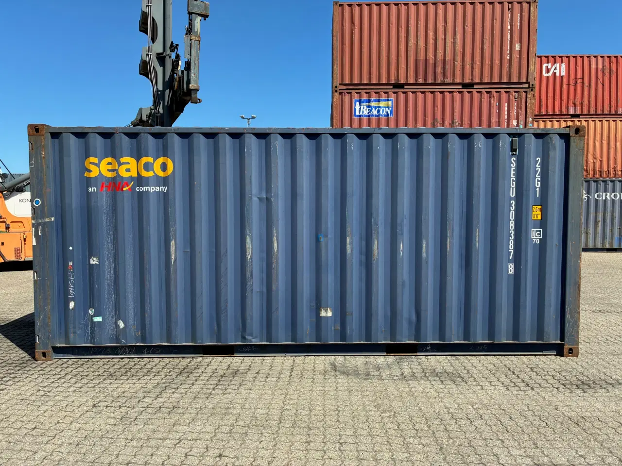 Billede 3 - 20 fods Container- ID: SEGU 308387-8
