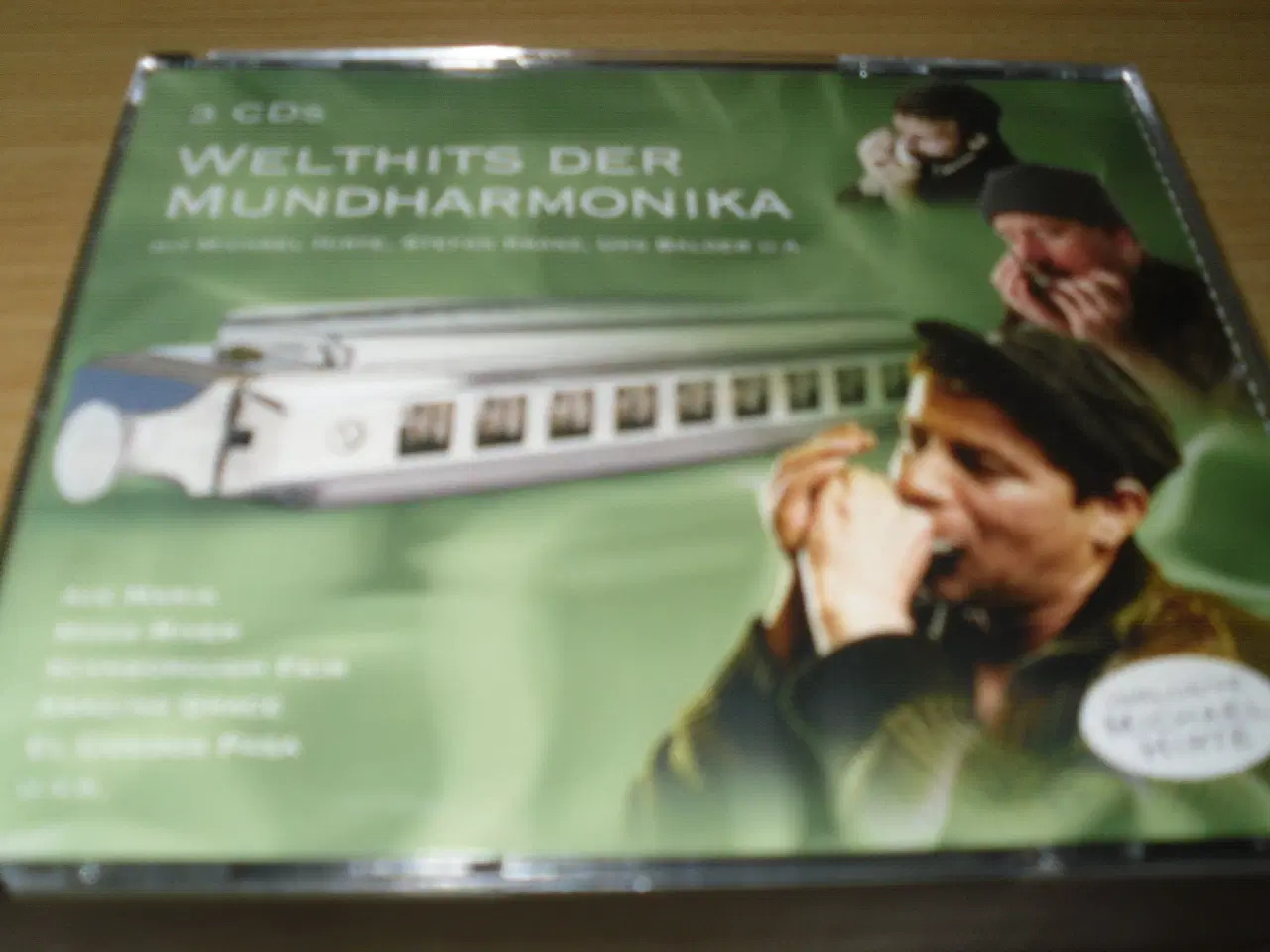 Billede 1 - Welthits der MUNDHARMONIKA. 3 cd BOX.