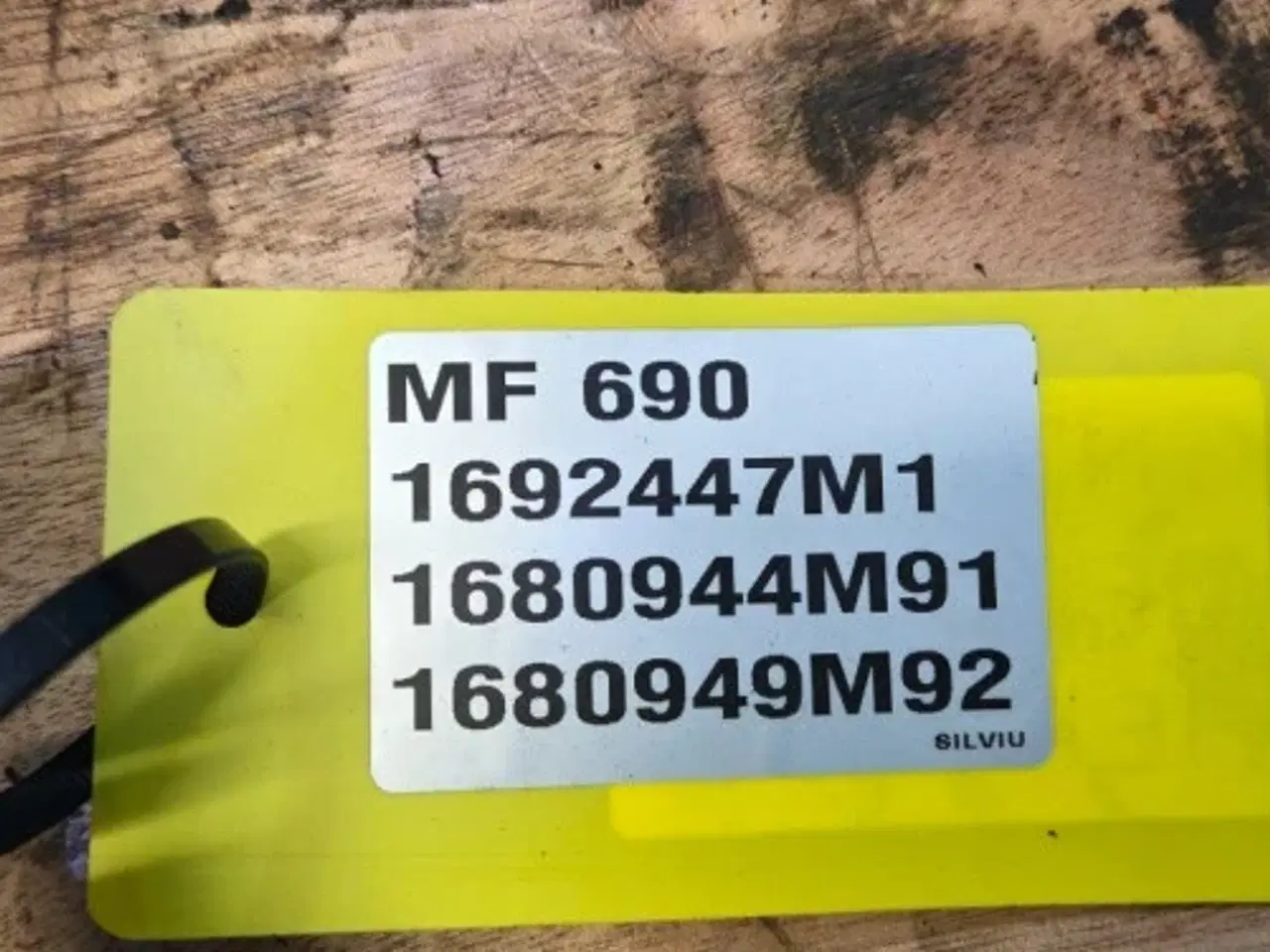 Billede 2 - Massey Ferguson 690 Ramme 1680944M91