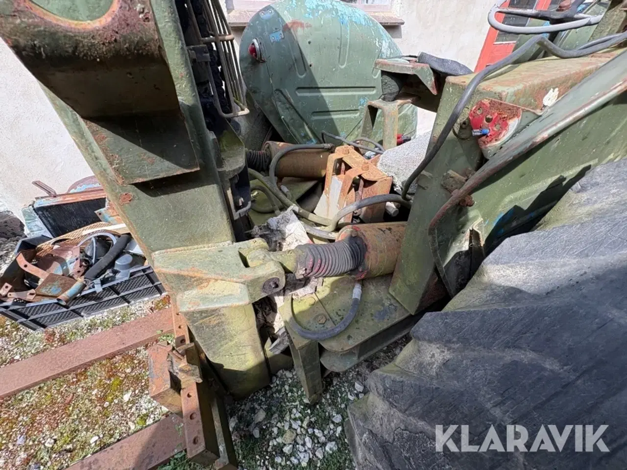 Billede 9 - Veterantraktor Volvo Bm 425 med trucktårn