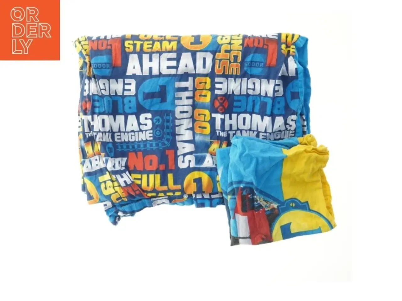 Billede 2 - Thomas og vennerne sengetøjssæt (str. 135x89 og 40x38 cm)til junior dyne