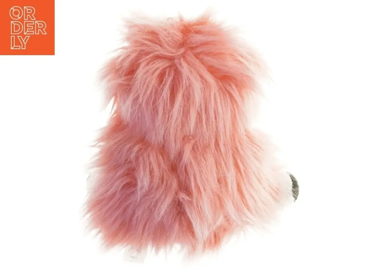 Billede 4 - Lyserødt tøjdyr, abe (str. 15 x 13 cm)