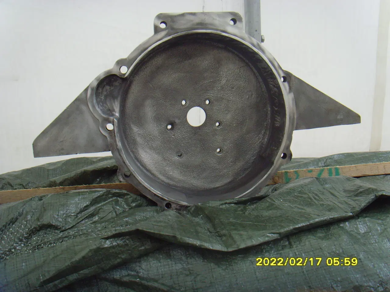 Billede 3 - aluminiums skjold til bådmotor
