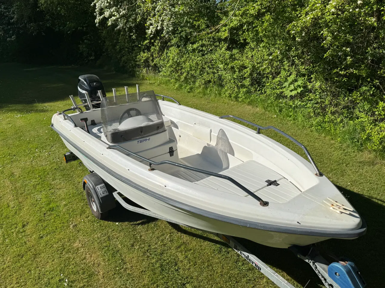 Billede 4 - Terhi 4110 m. 25hk 4-takt og trailer