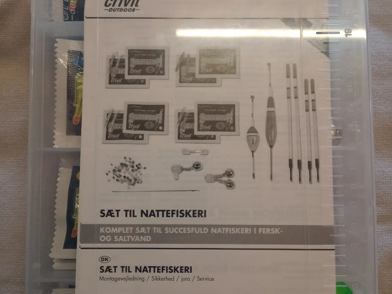 Billede 1 - Helt ny Fiskesæt, natfiskeri