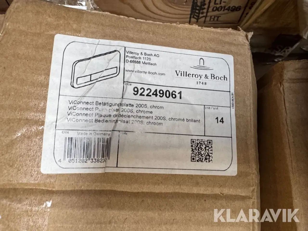 Billede 8 - Trykknap indbygning cisterne og en vask Villeroy & Boch 42 styks - 1 vask