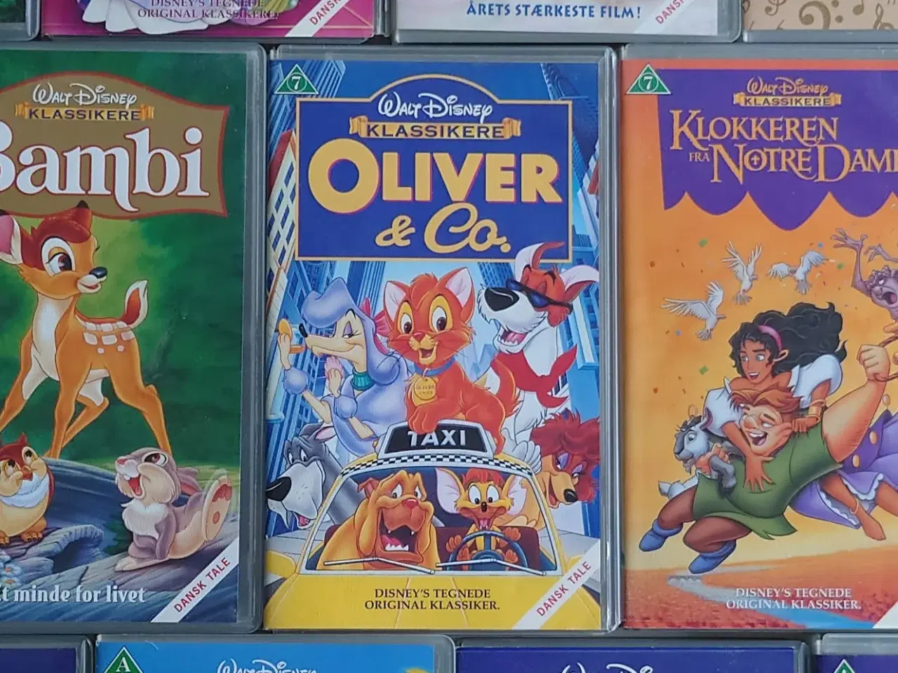 Billede 3 - Disney VHS m. danske stemmer + DK & INT klassikere