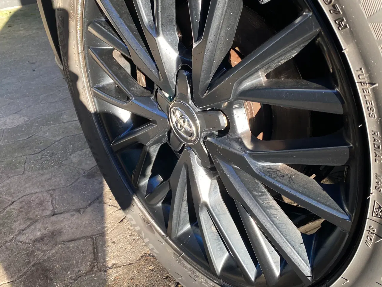 Billede 1 - Alufælge med vinterdæk